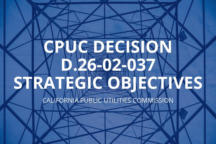 CPUC Decision D.26-02-037 Adopting EPIC Strategic Objectives