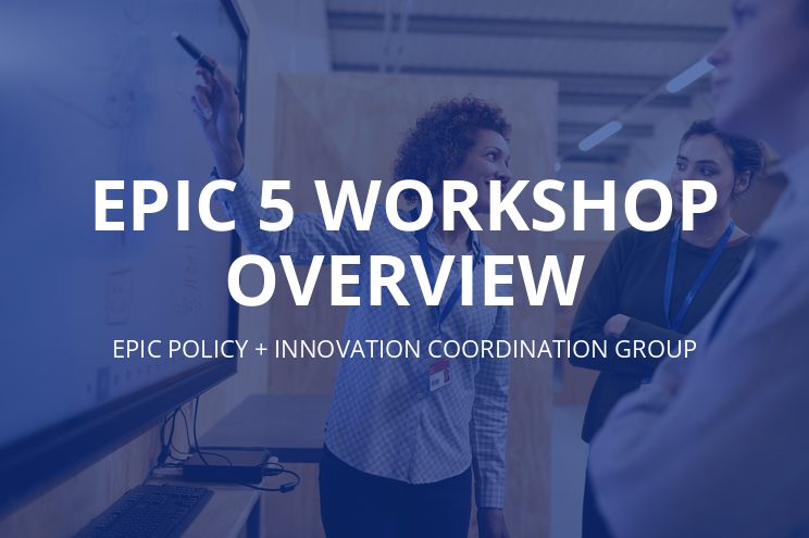 EPIC 5 Investment Plan Workshop Overview